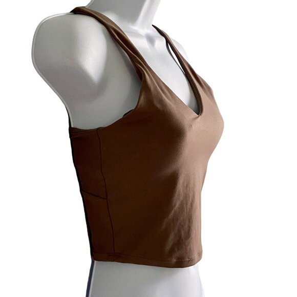 All In Motion Light Support Flex V-Neck Tank Bra XS 32A 32B NEW NWT - Picture 3 of 12